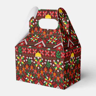 Palestine Tatreez Traditional Embrodery Favour Box