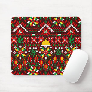 Palestine Tatreez Traditional Embrodery Mouse Pad