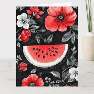 Palestine Watermelon  Card
