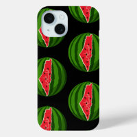 Palestine Watermelon Flag Map. Free Palestinians