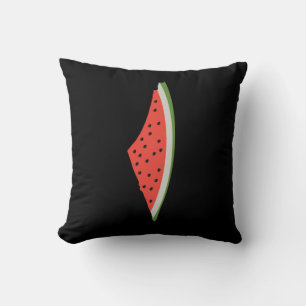 Palestine Watermelon Flag Map. Free Palestinians. Cushion
