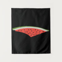 Palestine Watermelon Flag Map. Free Palestinians.