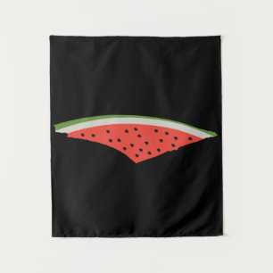 Palestine Watermelon Flag Map. Free Palestinians. Tapestry