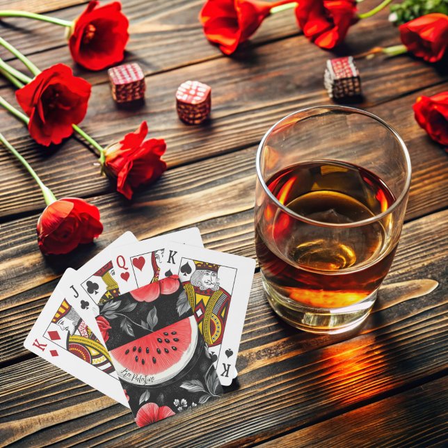 Palestine Watermelon  Playing Cards (Free Palestine Playing Cards)