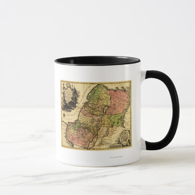 PalestinePanoramic MapPalestine 4 Mug (Right)