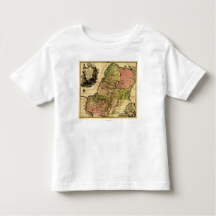 PalestinePanoramic MapPalestine 4 Toddler T-Shirt