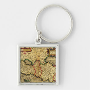 PalestinePanoramic MapPalestine 5 Key Ring