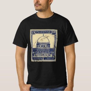 palestinian ancient stamp 1920_  palestine folklor T-Shirt