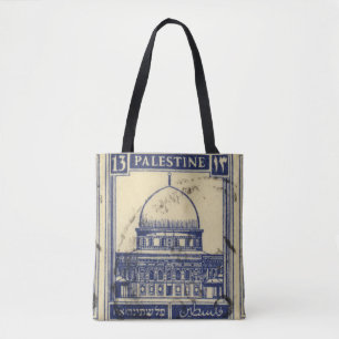 palestinian ancient stamp 1920_  palestine folklor tote bag