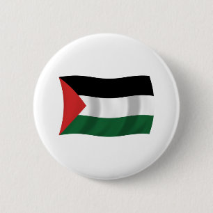 Palestinian Authority Flag Button