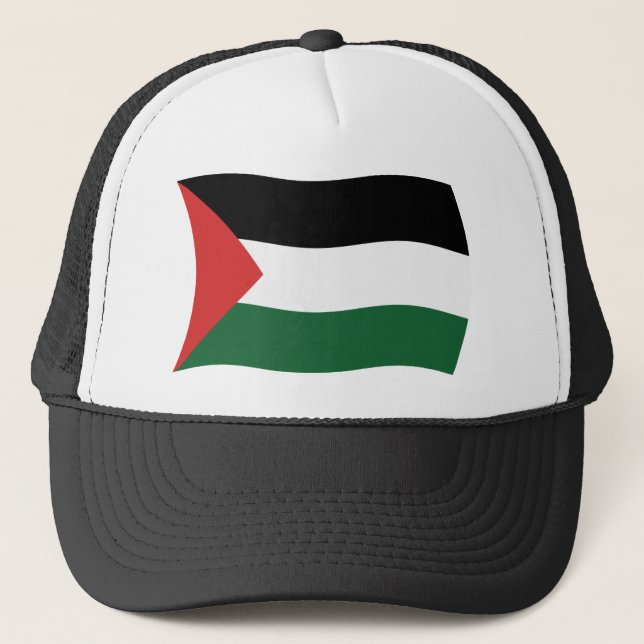 Palestinian Authority Flag Hat (Front)