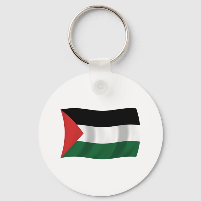 Palestinian Authority Flag Keychain (Front)