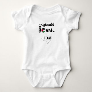 Palestinian Born in Texas Baby Bodysuit