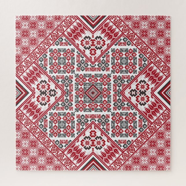 Palestinian Embroidery pattern 2  Jigsaw Puzzle (Vertical)