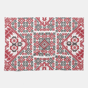 Palestinian Embroidery pattern 2 Tea Towel