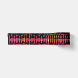 Palestinian Embroidery Tatreez printed Design 5 Satin Ribbon