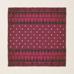 Palestinian Embroidery Tatreez printed design  Scarf<br><div class="desc">Palestinian Embroidery Tatreez Cross Stitch Art Design modern printed design</div>