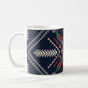 Palestinian Embroidery: Traditional Pattern Design Coffee Mug