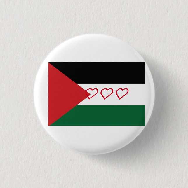 Palestinian flag badge (Front)