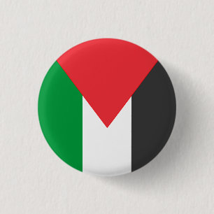 Palestinian flag Free Palestine customised 3 Cm Round Badge