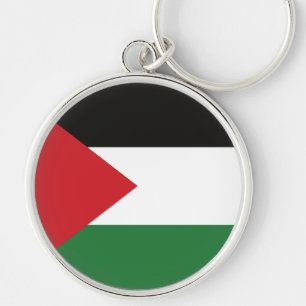 Palestinian flag Free Palestine customised Button Key Ring