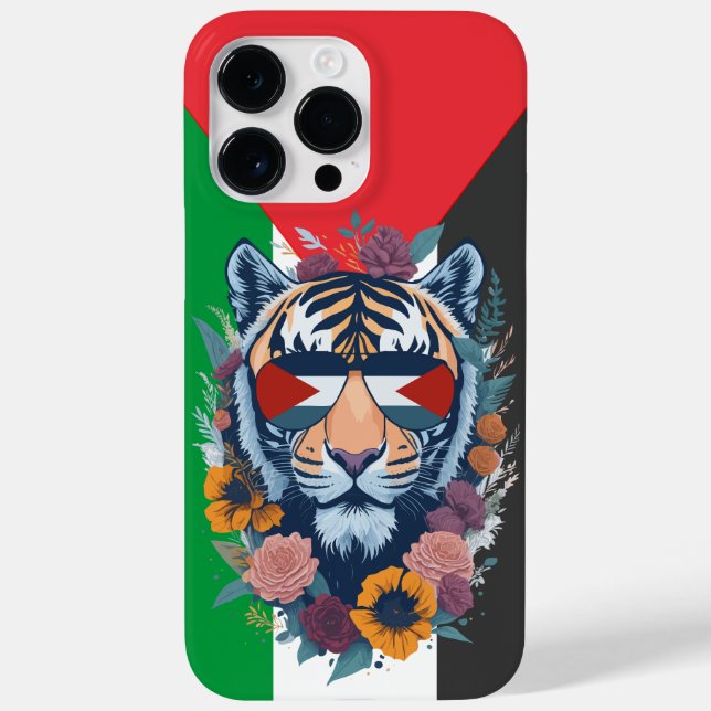 Palestinian flag Free Palestine customised Case-Mate iPhone Case (Back)