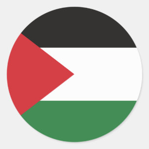 Palestinian flag Free Palestine customised Classic Round Sticker