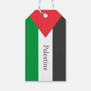Palestinian flag Free Palestine customised Gift Tags