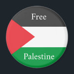 Palestinian flag Free Palestine customised Magnet<br><div class="desc">Palestinian flag Free Palestine customised</div>