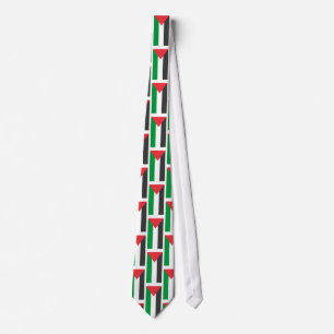 Palestinian flag Free Palestine customised Tie