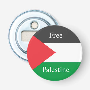 Palestinian flag Free Palestine customized Bottle Opener