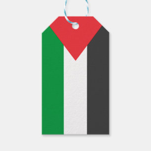 Palestinian flag Free Palestine customized Gift Tags
