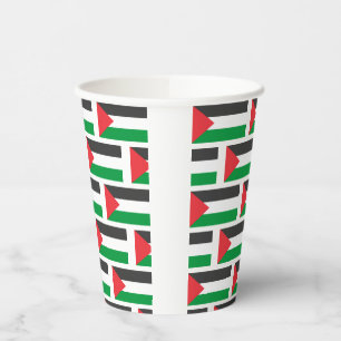 Palestinian flag Free Palestine customized Paper Cups