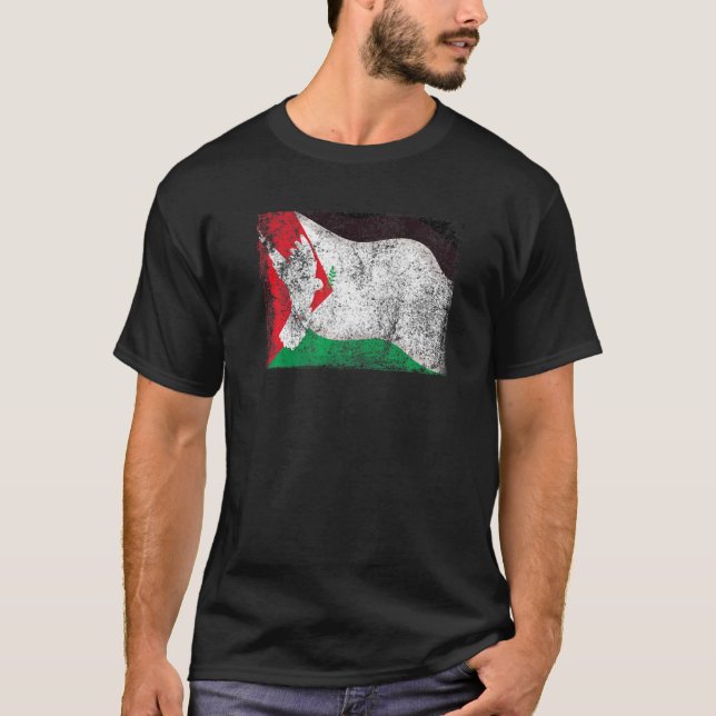 Palestinian Flag Free Palestine For Palestinians P T-Shirt (Front)