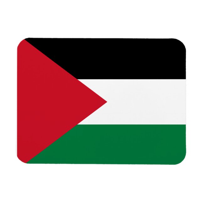 Palestinian Flag Magnet (Horizontal)