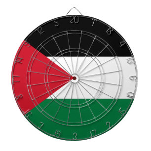Palestinian Flag (Palestine) Dartboard