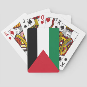 Palestinian Flag (Palestine) Playing Cards