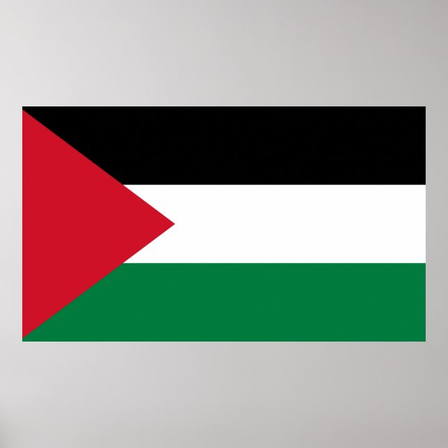 Palestinian Flag Poster (Front)