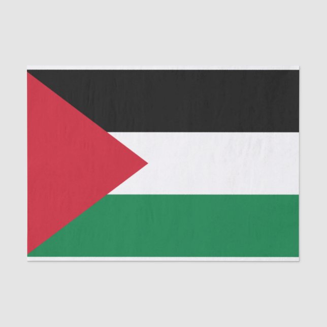 Palestinian Flag Tissue Paper (Front)