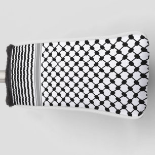 Palestinian Hatta Keffiyeh Kufiya Folk (2 Pattern) Golf Head Cover