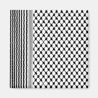 Palestinian Hatta Keffiyeh Kufiya Folk (2 Pattern)