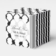 Palestinian Hatta Keffiyeh Thank You Wedding Favou
