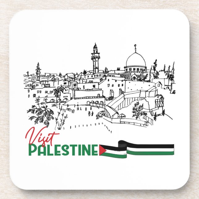 Palestinian Heritage and Hope Coaster (Front)