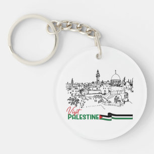 Palestinian Heritage and Hope Key Ring