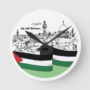 Palestinian Heritage and Hope: We Will Return Round Clock