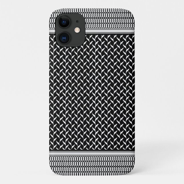 Palestinian Keffiyeh  Case-Mate iPhone Case (Back)