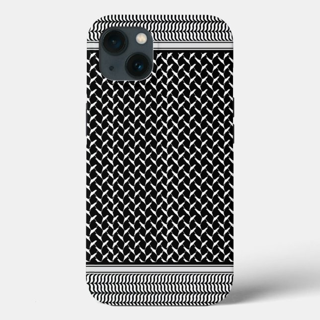 Palestinian Keffiyeh Case-Mate iPhone Case (Back)
