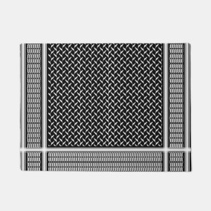 Palestinian Keffiyeh Doormat