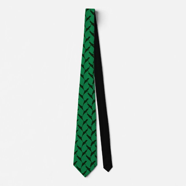 Palestinian keffiyeh | Palestine map Pattern Tie (Front)