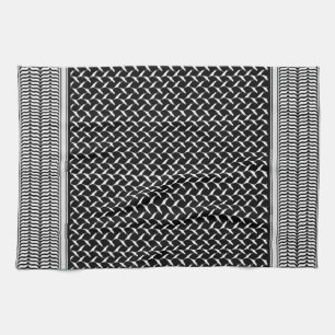 Palestinian Keffiyeh Tea Towel